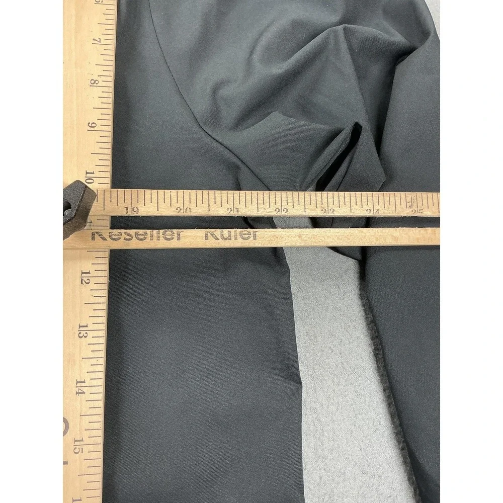 TravisMathew Jacket Mens Large Black Full Zip Golf Windbreaker‎ JLG Logo Stretch